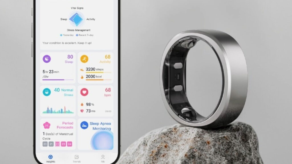 RingConn’s New Smart Ring Monitors for Sleep Apnea